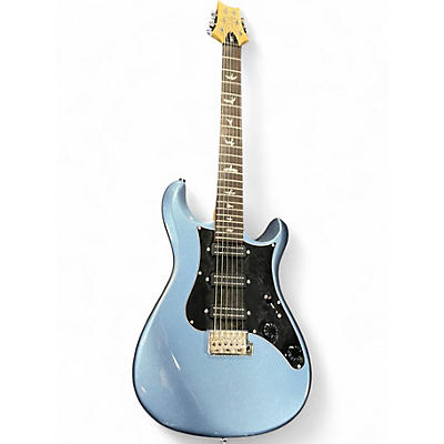 Used PRS SE NF3 Ice Blue Metallic Solid Body Electric Guitar