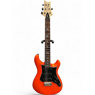 Used PRS SE NF3 Metallic Orange Solid Body Electric Guitar