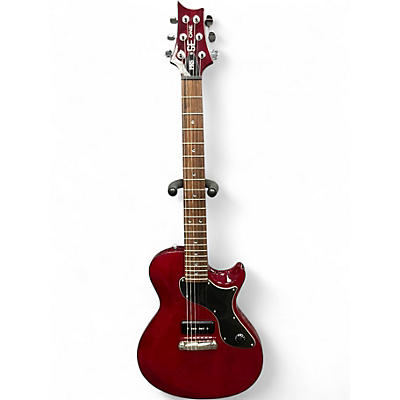 Used PRS SE ONE Red Solid Body Electric Guitar