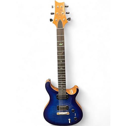 Used PRS SE PAULS GUITAR Blue Solid Body Electric Guitar Blue