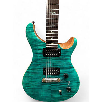 Used PRS SE PAULS GUITAR Turquoise Solid Body Electric Guitar