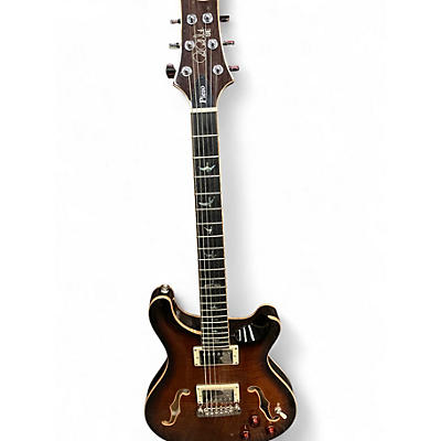 Used PRS SE PIEZO SUNBURST Hollow Body Electric Guitar