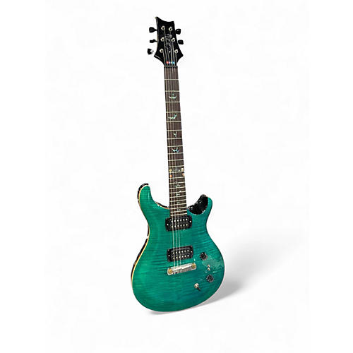Used PRS SE Paul’s Guitar Trans Green Solid Body Electric Guitar Trans Green