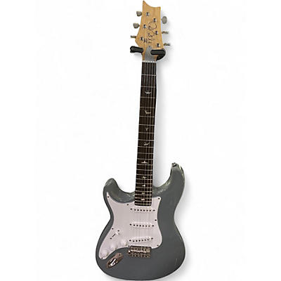 Used PRS SE SILVER SKY LEFT HANDED Silver Solid Body Electric Guitar