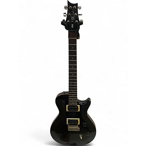 Used PRS SE SINGLECUT TREM Black Solid Body Electric Guitar Black