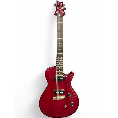 Used PRS SE SOAPBAR RED Solid Body Electric Guitar