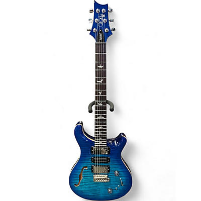 Used PRS SE SPECIAL SEMI-HOLLOW LAKE Blue Hollow Body Electric Guitar