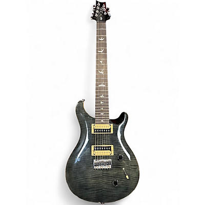 Used PRS SE SVN 7 String Trans Black Solid Body Electric Guitar