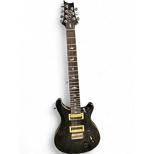 Used PRS SE SVN  Black Solid Body Electric Guitar Black