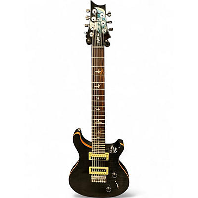 Used PRS SE SVN TRANS BLACK Solid Body Electric Guitar
