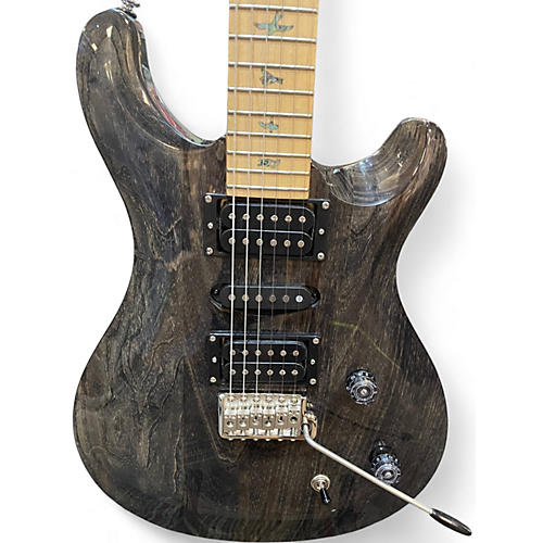 Used PRS SE SWAMP ASH SPECAIL Charcoal Solid Body Electric Guitar Charcoal