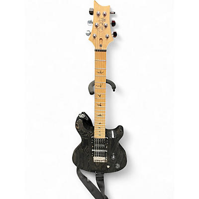 Used PRS SE SWAMP ASH SPECIAL Trans Black Solid Body Electric Guitar
