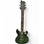 Used PRS SE Sandblasted Swamp Ash CE 24 Green Solid Body Electric Guitar Green