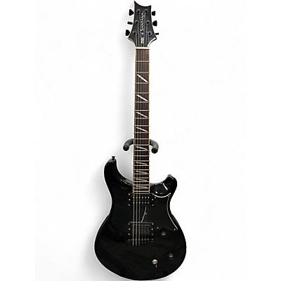 Used PRS SE Santana Signature Black Solid Body Electric Guitar