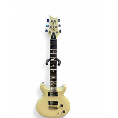 Used PRS SE Santana White Solid Body Electric Guitar