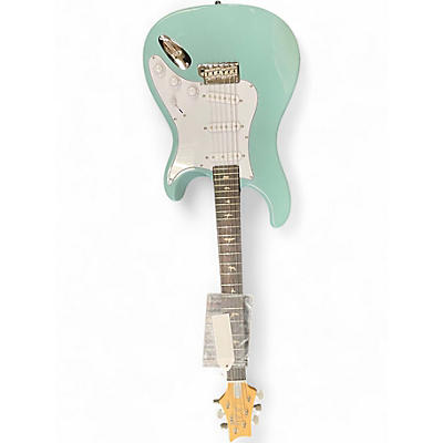 Used PRS SE Silver Sky BLUE Solid Body Electric Guitar