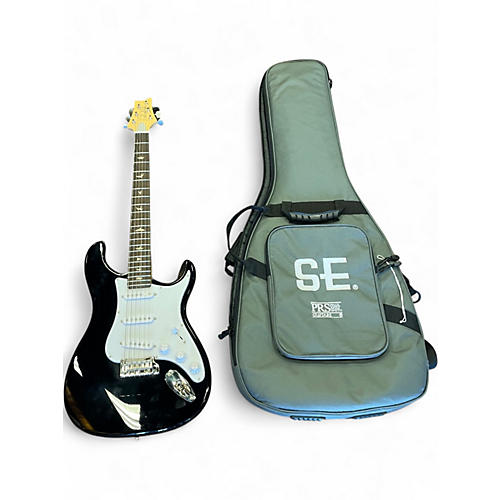 Used PRS SE Silver Sky Black Solid Body Electric Guitar Black