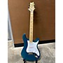 Used PRS Used PRS SE Silver Sky Blue Solid Body Electric Guitar Blue