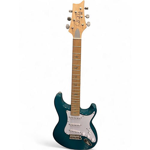 Used PRS SE Silver Sky Blue Solid Body Electric Guitar Blue