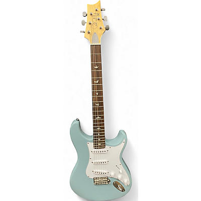 Used PRS SE Silver Sky Blue Solid Body Electric Guitar