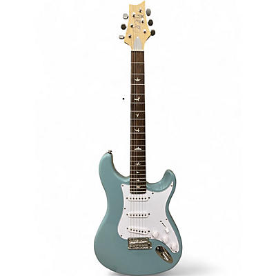 Used PRS SE Silver Sky Blue Solid Body Electric Guitar