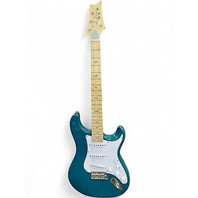 Used PRS SE Silver Sky Blue Solid Body Electric Guitar