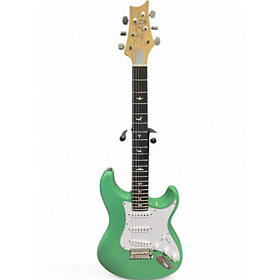 Used PRS SE Silver Sky EVER GREEN Solid Body Electric Guitar