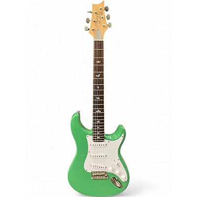 Used PRS SE Silver Sky Ever Green Solid Body Electric Guitar