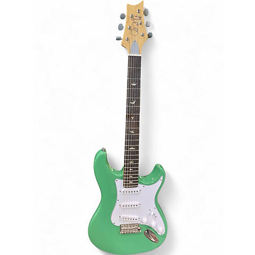 Used PRS SE Silver Sky Evergreen Solid Body Electric Guitar Evergreen
