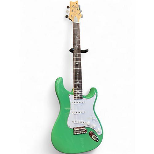 Used PRS SE Silver Sky Evergreen Solid Body Electric Guitar Evergreen