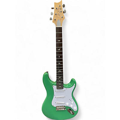 PRS Used PRS SE Silver Sky Green Solid Body Electric Guitar