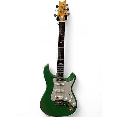 Used PRS SE Silver Sky Green Solid Body Electric Guitar