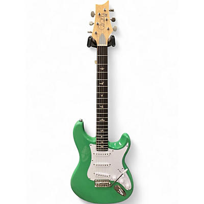 Used PRS SE Silver Sky Green Solid Body Electric Guitar
