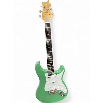 Used PRS SE Silver Sky Green Solid Body Electric Guitar