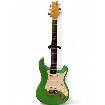Used PRS SE Silver Sky Green Solid Body Electric Guitar