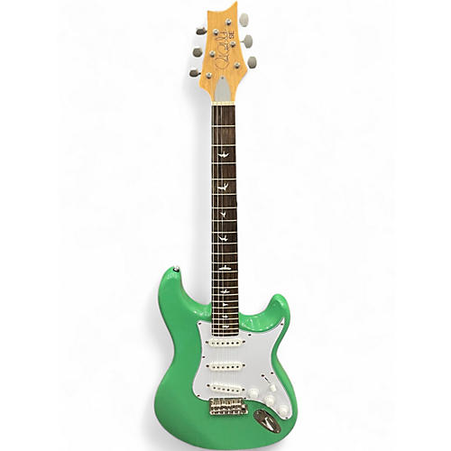 Used PRS SE Silver Sky JOHN MAYOR Green Solid Body Electric Guitar Green