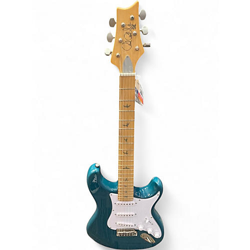 Used PRS SE Silver Sky John Mayer Model nylon blue Solid Body Electric Guitar nylon blue