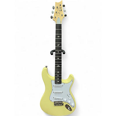 Used PRS SE Silver Sky Moon White Solid Body Electric Guitar