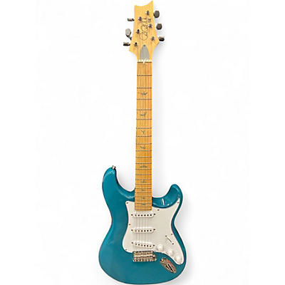 Used PRS SE Silver Sky NYLON BLUE Solid Body Electric Guitar