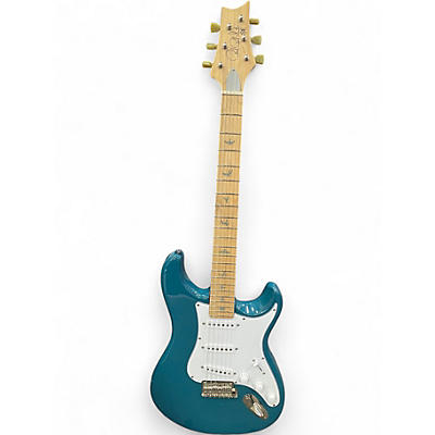 Used PRS SE Silver Sky NYLON BLUE Solid Body Electric Guitar