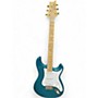 Used PRS SE Silver Sky NYLON BLUE Solid Body Electric Guitar NYLON BLUE