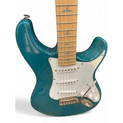 Used PRS SE Silver Sky Nylon Blue Solid Body Electric Guitar