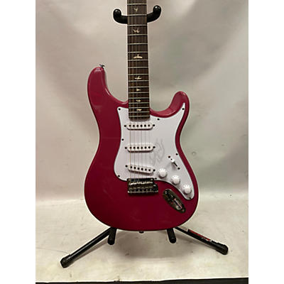 PRS Used PRS SE Silver Sky Pink Solid Body Electric Guitar