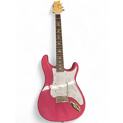 Used PRS SE Silver Sky Pink Solid Body Electric Guitar