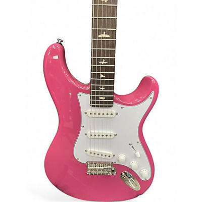 Used PRS SE Silver Sky Pink Solid Body Electric Guitar