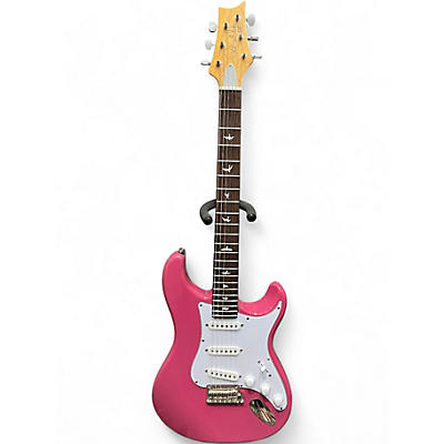 Used PRS SE Silver Sky Pink Solid Body Electric Guitar