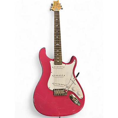 Used PRS SE Silver Sky Rangoon Red Solid Body Electric Guitar
