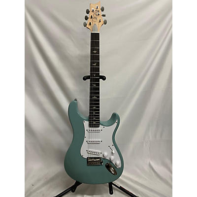 Prs Used PRS SE Silver Sky STONE BLUE Solid Body Electric Guitar