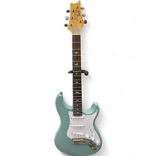Used PRS SE Silver Sky STONE BLUE Solid Body Electric Guitar STONE BLUE