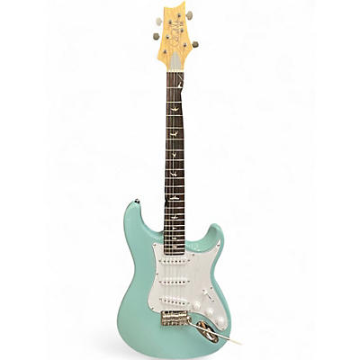 Used PRS SE Silver Sky STONE BLUE Solid Body Electric Guitar